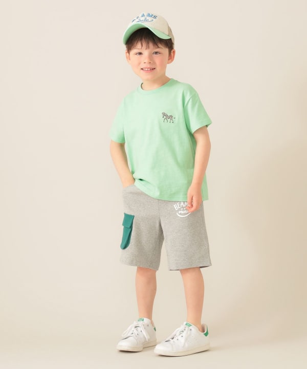 BEAMS mini（ビームス ミニ）アニマル HIP Tシャツ 2025SS（90