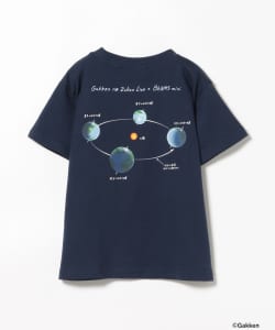 【別注】学研の図鑑LIVE / 地球 Tシャツ (100～150cm)