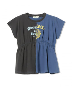 ツートン ギャザー Tシャツ 2026SS (90～140cm)