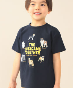 【WEB限定】いぬ ねこ 半袖 Tシャツ 2026SS（90～140cm）