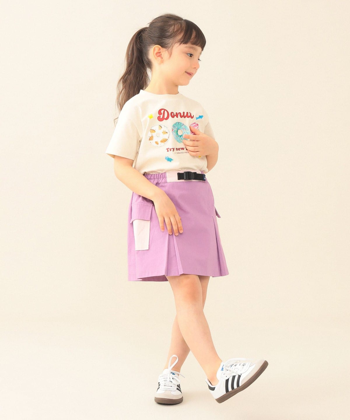 BEAMS mini（ビームス ミニ）【WEB限定】たべもの 半袖 Tシャツ 2026SS