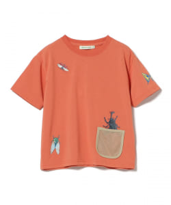 メッシュ ポケット 昆虫 Tシャツ 2026SS（90～130cm）
