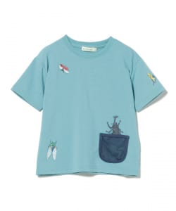 メッシュ ポケット 昆虫 Tシャツ 2026SS（90～130cm）