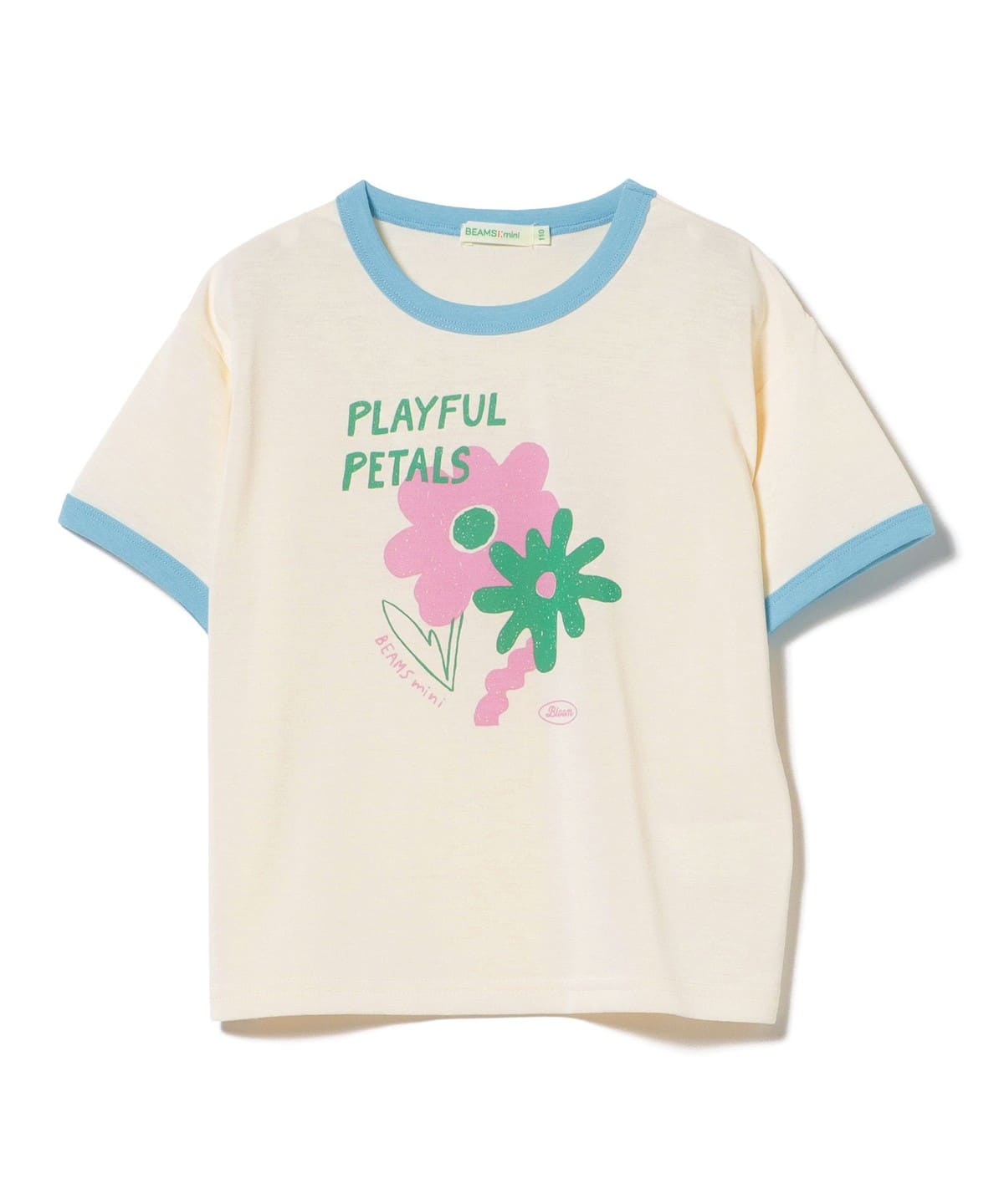BEAMS mini（ビームス ミニ）リンガープリントTシャツ（吸水速乾・UV