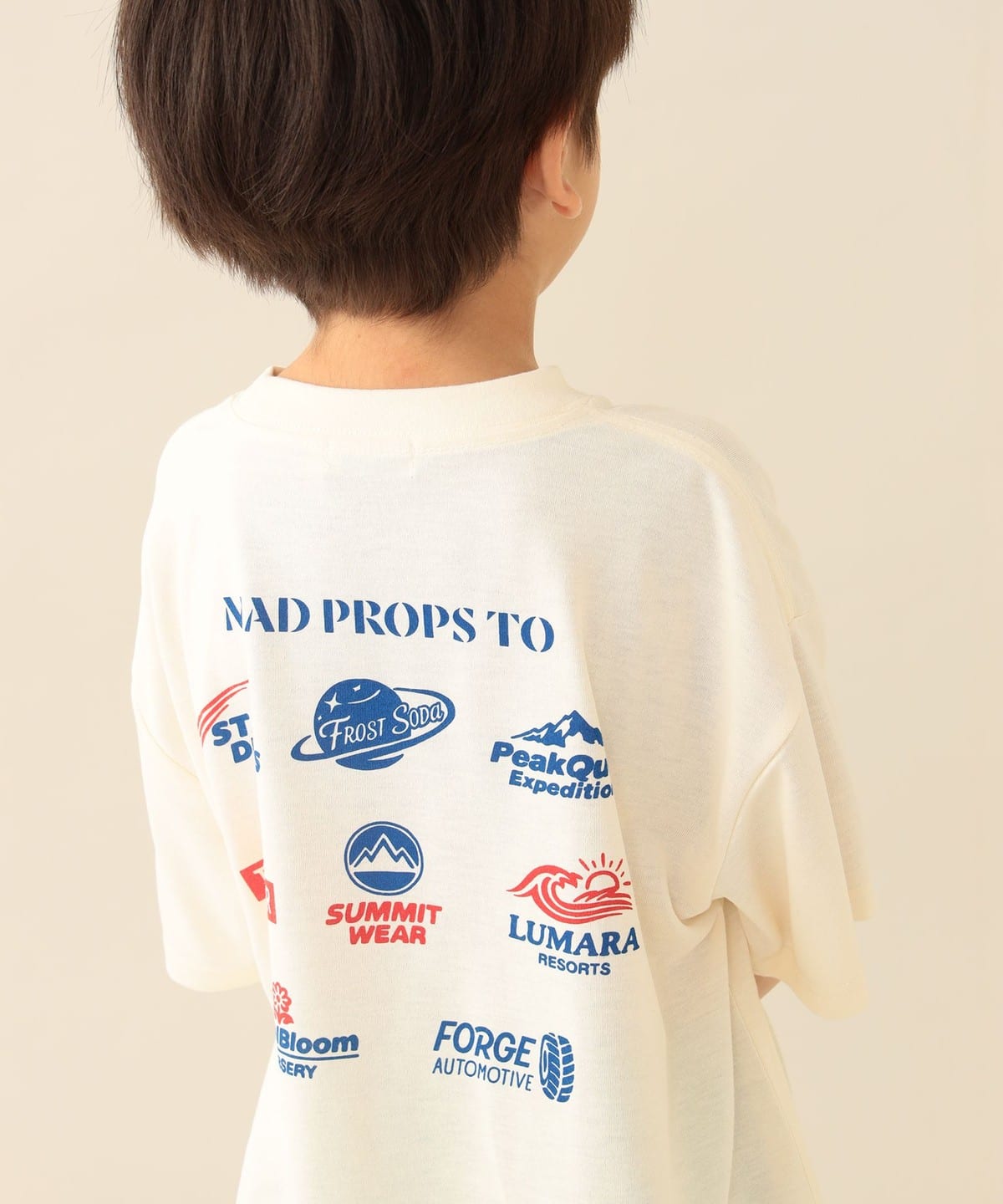 BEAMS mini（ビームス ミニ）BIGスケーター Tシャツ（吸水速乾・UV