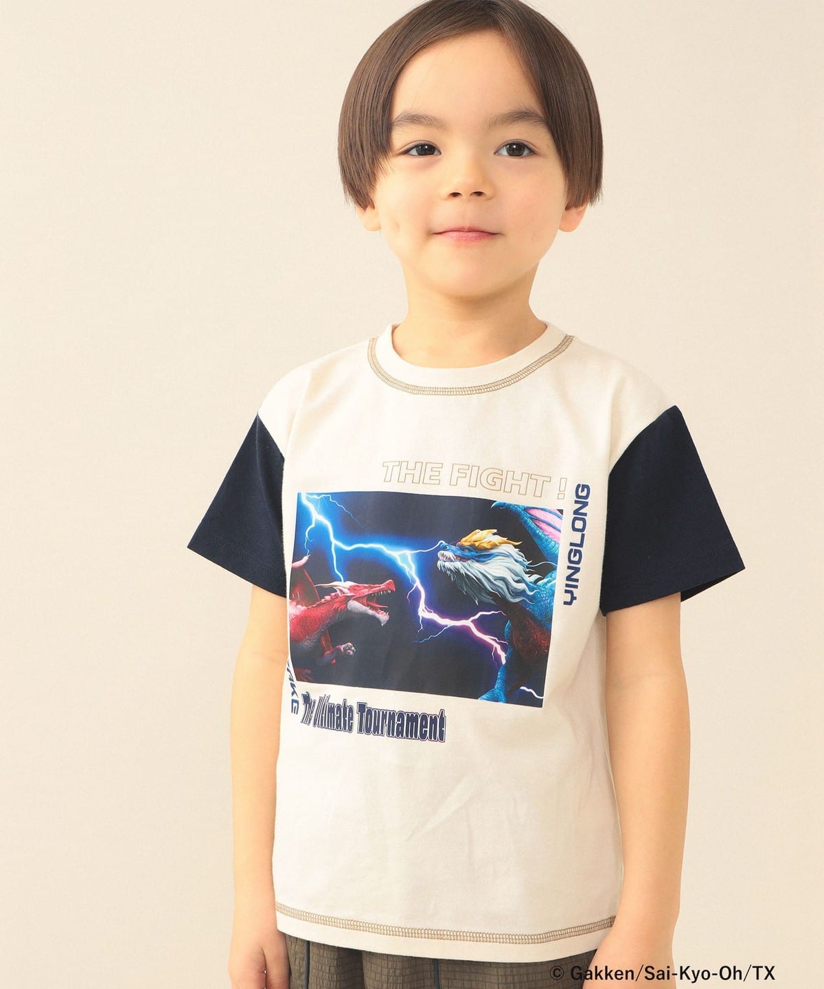 BEAMS mini（ビームス ミニ）【COLLABORATION】最強王図鑑 / Tシャツ