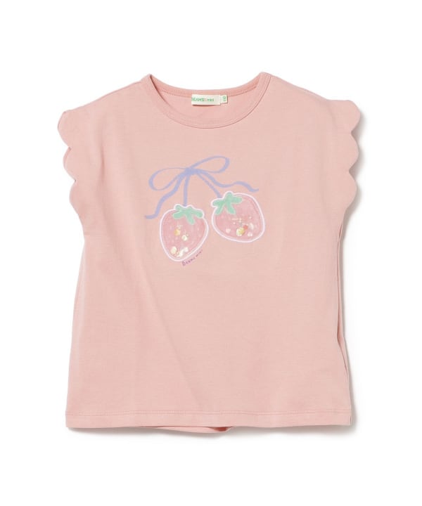 [Price Reduced on 8/6] Strawberry Scallop T-Shirt 2026SS (90-150cm)