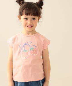 イチゴ スカラップ Tシャツ 2026SS (90～150cm)