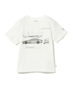 【アウトレット】MAZDA×BEAMS mini / VISION 3D CAR Tシャツ (90～150㎝)
