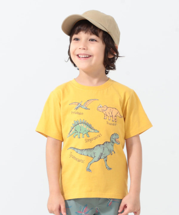 Beams Mini ビームス ミニ アウトレット Beams Mini ダイナソーtシャツ 21ss 90 150 Tシャツ カットソー Tシャツ 通販 Beams