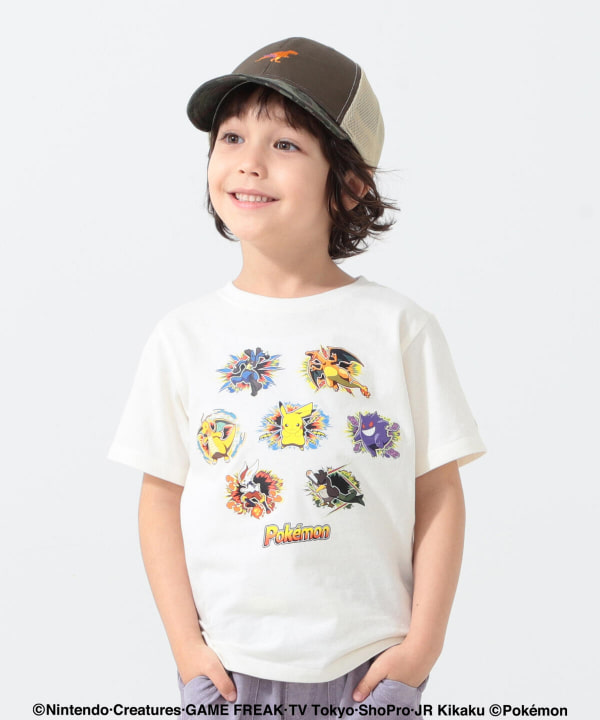 Beams Mini ビームス ミニ Beams Mini ポケモン プリントtシャツ 90 150 Tシャツ カットソー Tシャツ 通販 Beams