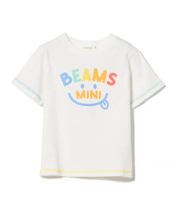 BEAMS mini / スマイルロゴTシャツ 22S (90～130㎝)