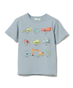 【アウトレット】BEAMS mini / ワーキングカー Tシャツ  (90～130㎝)