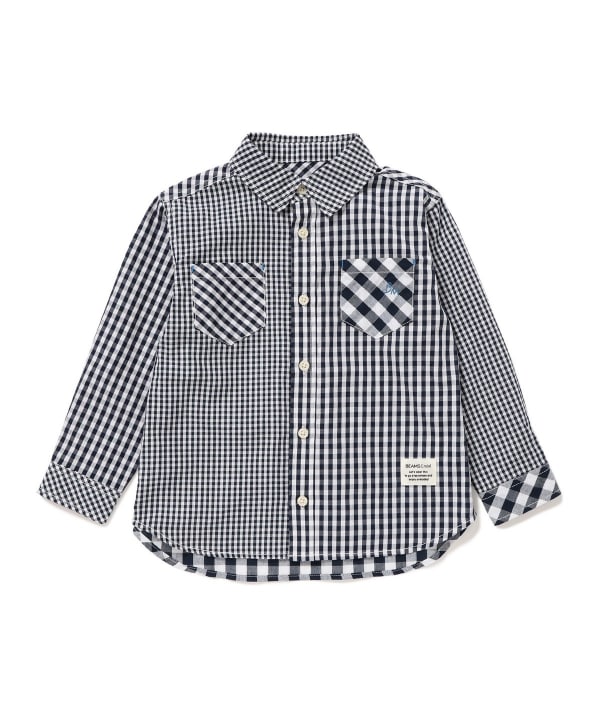 BEAMS mini（ビームス ミニ）クレイジーパターン シャツ（90