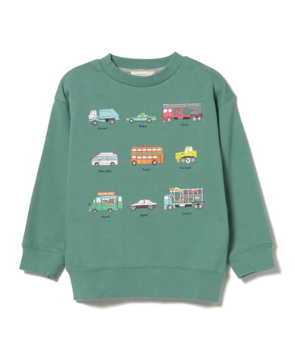 BEAMS mini（ビームス ミニ）ワーキングカー スウェット（90