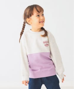 BEAMS mini / 童裝 拼接 SMILE 上衣  2024FW（90～130cm）