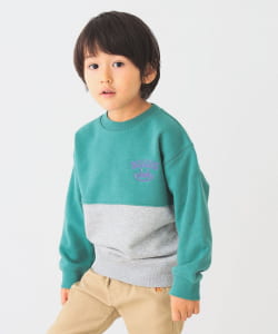 BEAMS mini / 童裝 拼接 SMILE 上衣  2024FW（90～130cm）