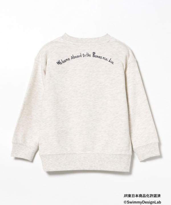 BEAMS mini（ビームス ミニ）カンガルーポケット トレイン スウェット 2024FW（90～150cm）（トップス スウェット）通販｜BEAMS