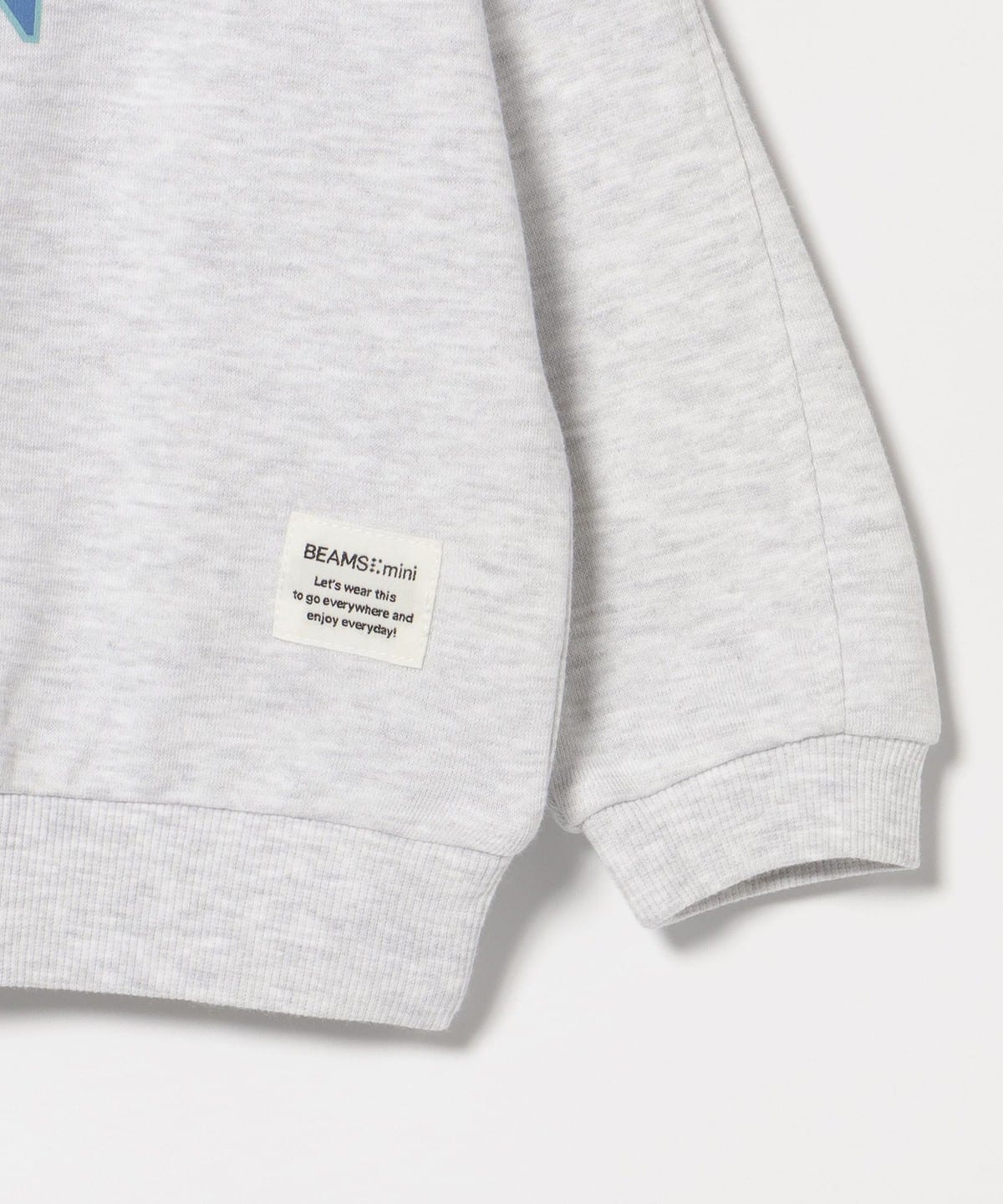 BEAMS mini（ビームス ミニ）ハーフジップ スウェット プルオーバー 