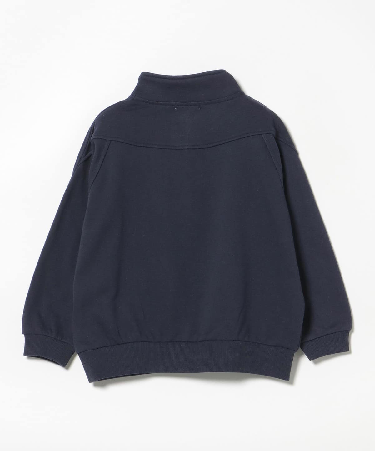 BEAMS mini（ビームス ミニ）ハーフジップ スウェット プルオーバー 