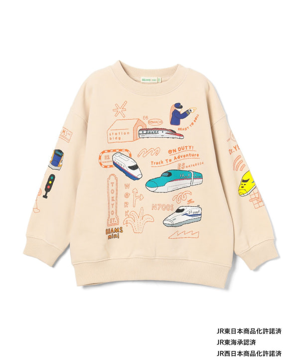 JR 新幹線 スウェット プルオーバー 2026FW（90～130cm）