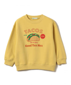 【10%OFFクーポン対象】【WEB限定】たべもの プリント スウェット 2026FW（90～140cm）