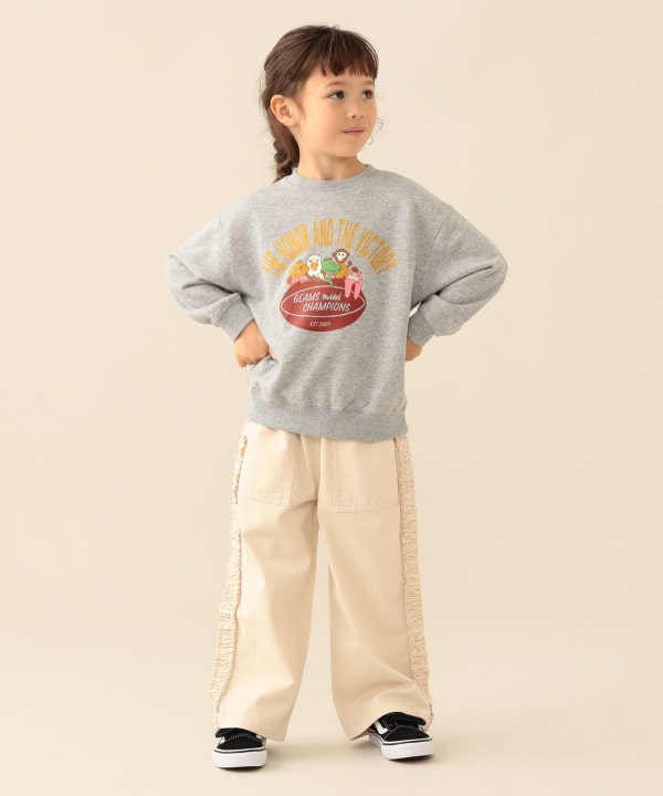 【10%OFFクーポン対象】動物キャラクター集合 スウェット 2026FW（90～130cm）
