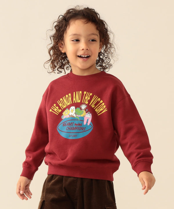 【10%OFFクーポン対象】動物キャラクター集合 スウェット 2026FW（90～130cm）