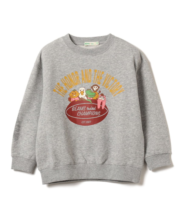 【10%OFFクーポン対象】動物キャラクター集合 スウェット 2026FW（90～130cm）