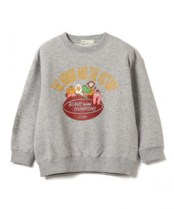 【10%OFFクーポン対象】動物キャラクター集合 スウェット 2026FW（90～130cm）