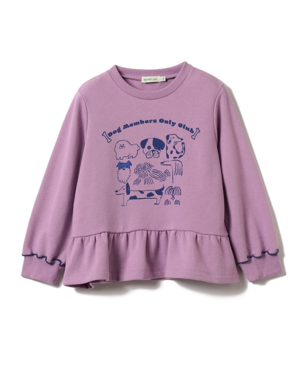 切替フリル スウェット 2026FW（90～140cm）