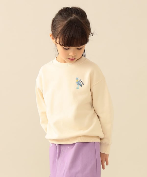 【COLLABORATION】那須どうぶつ王国・神戸どうぶつ王国/ アニマル HIP スウェット 2026FW（90～140cm） Model：H112（cm）Size：110