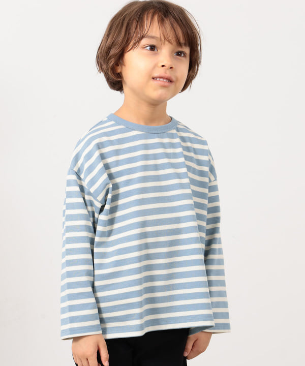 お気に入り】 beams kids 130 ボーダーロンＴ econet.bi