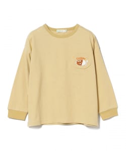 BEAMS mini / FOOD刺繍 リンガー Tシャツ （90～130cm）