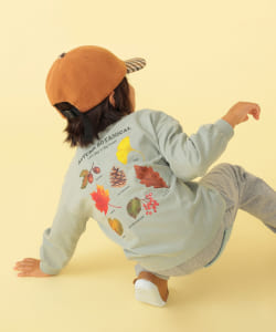 BEAMS mini / アウトドア ボタニカル Tシャツ 23FW（90～150cm）	