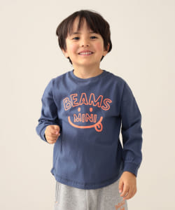 BEAMS mini / 童裝 微笑 寬鬆 T恤 24SS（90～150cm）