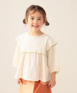 BEAMS mini / 童裝 蕾絲 層次 上衣 24SS（90～150cm）