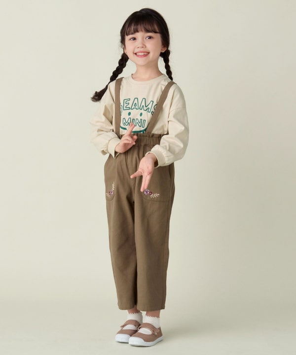 BEAMS mini（ビームス ミニ）スマイルロゴ ビッグ ロング