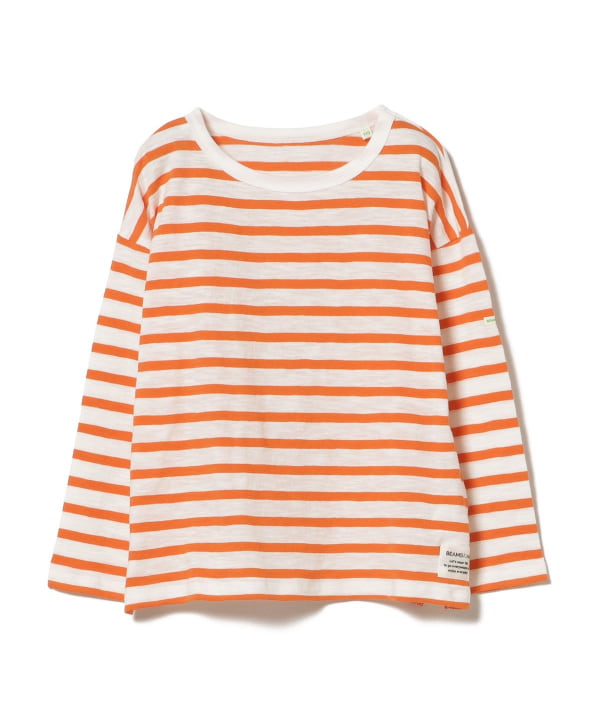 BEAMS mini（ビームス ミニ）カラフル ボーダー ロングスリーブ