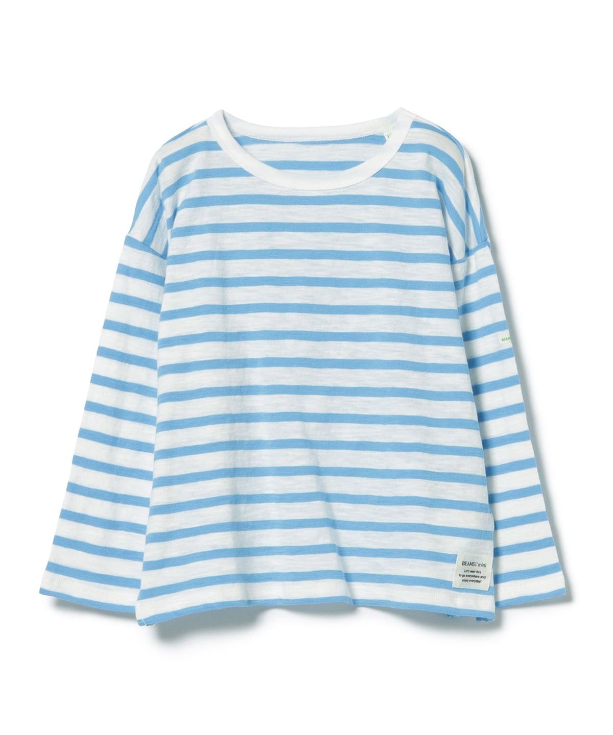 BEAMS mini（ビームス ミニ）カラフル ボーダー ロングスリーブ