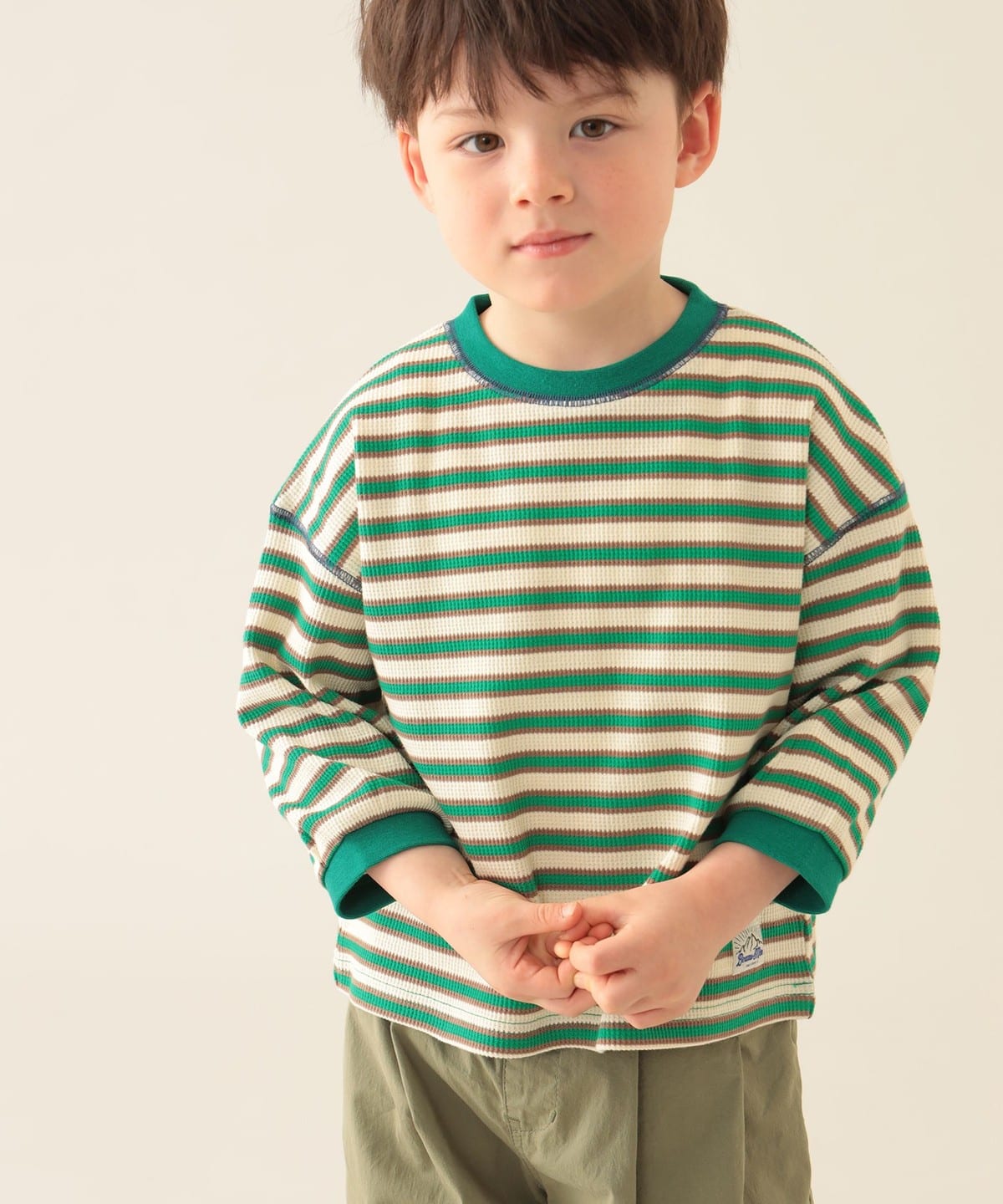 BEAMS mini（ビームス ミニ）ワーキングカー Tシャツ （90