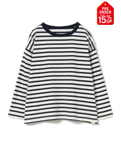 【+15%ポイントUP】ボーダー ロングスリーブ Tシャツ 2025FW（90～140cm）