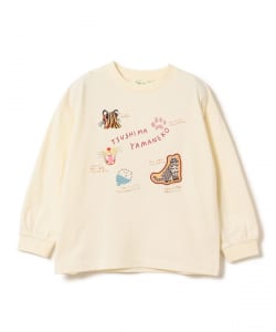 【COLLABORATION】那須どうぶつ王国 / 博士 ロングスリーブ Tシャツ 2025FW（100～140cm）