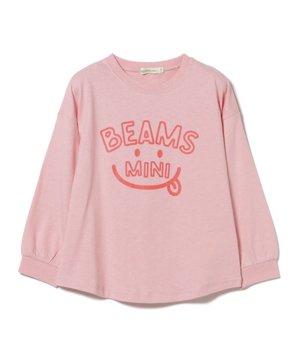 【10%OFFクーポン対象】スマイル ビッグ ロングスリーブ Tシャツ 2026FW（90～140cm）