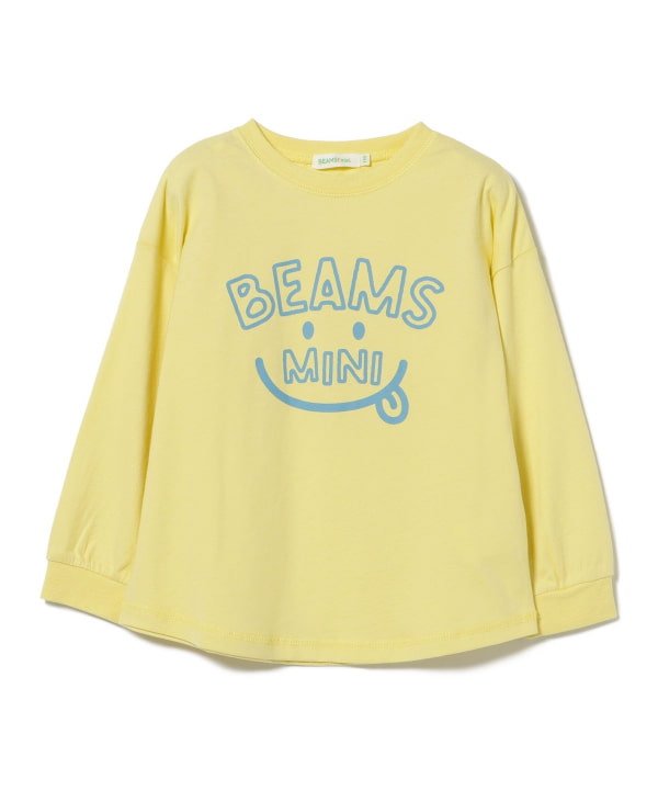 【10%OFFクーポン対象】スマイル ビッグ ロングスリーブ Tシャツ 2026FW（90～140cm）