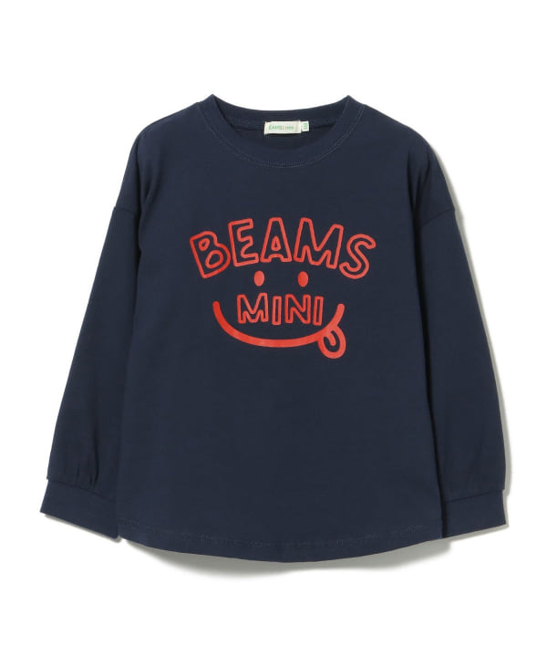 【10%OFFクーポン対象】スマイル ビッグ ロングスリーブ Tシャツ 2026FW（90～140cm）