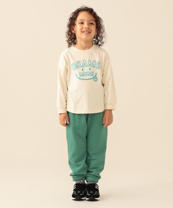 【10%OFFクーポン対象】スマイル ビッグ ロングスリーブ Tシャツ 2026FW（90～140cm）