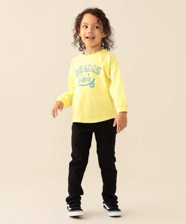 【10%OFFクーポン対象】スマイル ビッグ ロングスリーブ Tシャツ 2026FW（90～140cm）