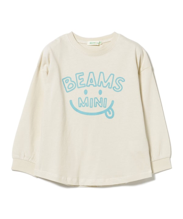 【10%OFFクーポン対象】スマイル ビッグ ロングスリーブ Tシャツ 2026FW（90～140cm）