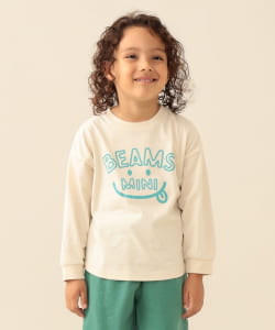 【10%OFFクーポン対象】スマイル ビッグ ロングスリーブ Tシャツ 2026FW（90～140cm）